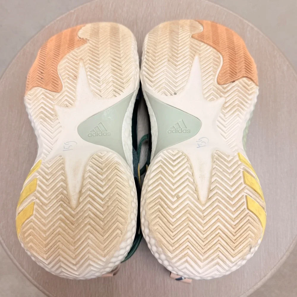 Adidas‎ James Harden Vol 6 Sz 5.5 Womens Floral Flower Green Basketball Sneaker